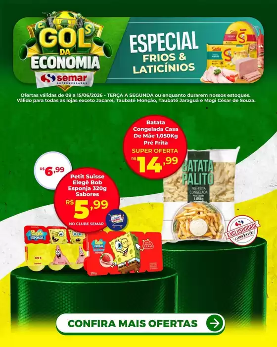 Catálogo Semar Supermercado | Encarte Semar Supermercados | 2026-06-09T00:00:00.000Z - 2026-06-15T00:00:00.000Z