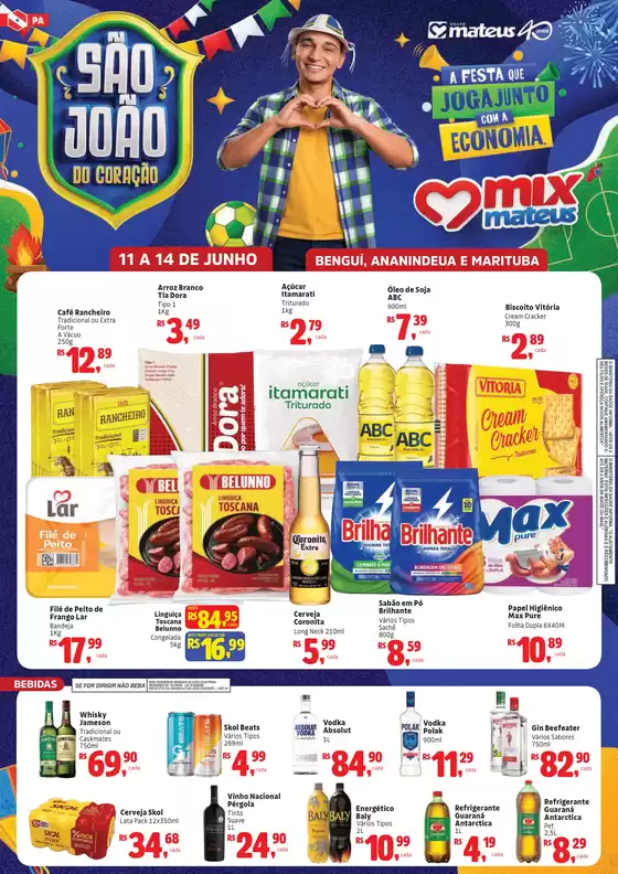 Catálogo Supermercados Mateus | São joão do coração | 2026-06-10T00:00:00.000Z - 2026-06-14T00:00:00.000Z