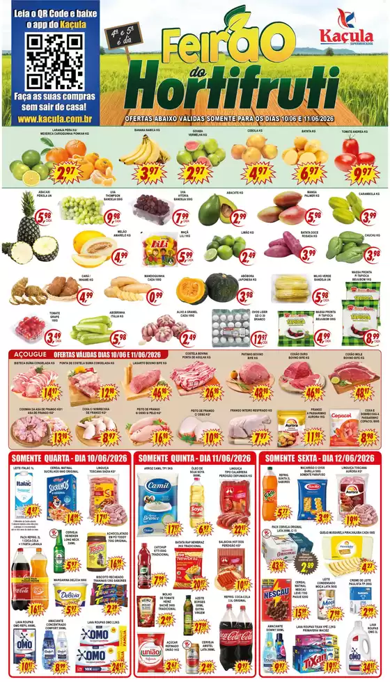 Catálogo Kaçula Supermercados | Loja2 | 2026-06-10T00:00:00.000Z - 2026-06-12T00:00:00.000Z