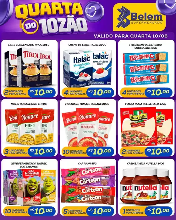 Catálogo Belem Supermercados | Encarte Belem Supermercados | 2026-06-10T00:00:00.000Z - 2026-06-10T00:00:00.000Z