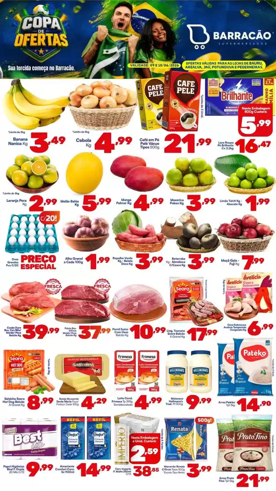 Catálogo Barracão Supermercado | Ótima oferta para todos os clientes | 2026-06-09T00:00:00.000Z - 2026-06-10T00:00:00.000Z
