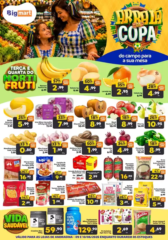 Catálogo Bigmart | Melhores ofertas e descontos | 2026-06-10T00:00:00.000Z - 2026-06-10T00:00:00.000Z