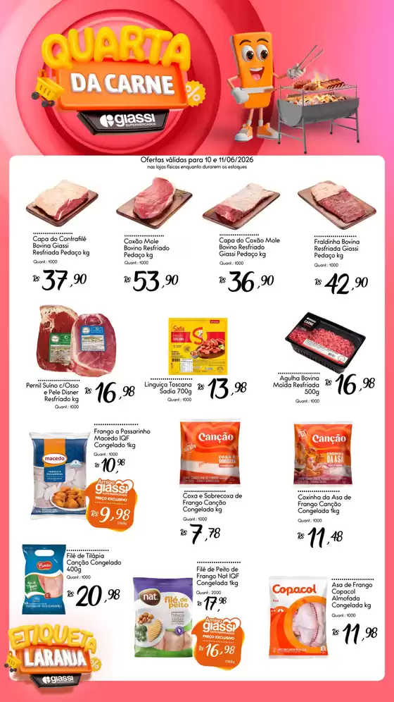 Catálogo Giassi Supermercados | Encarte Giassi Supermercados | 2026-06-10T00:00:00.000Z - 2026-06-11T00:00:00.000Z