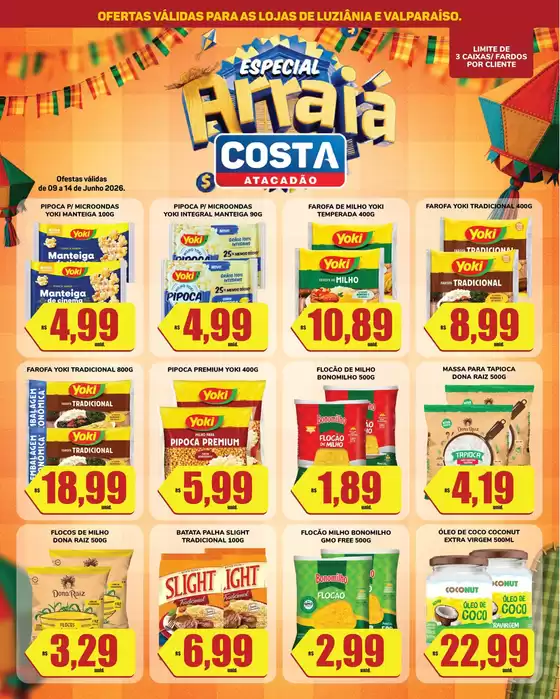 Catálogo Costa Atacadão | Nossas melhores ofertas para você | 2026-06-09T00:00:00.000Z - 2026-06-14T00:00:00.000Z