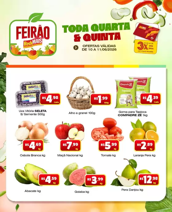 Catálogo Rede Mais Supermercados | Encarte Rede Mais Supermercados | 2026-06-10T00:00:00.000Z - 2026-06-11T00:00:00.000Z