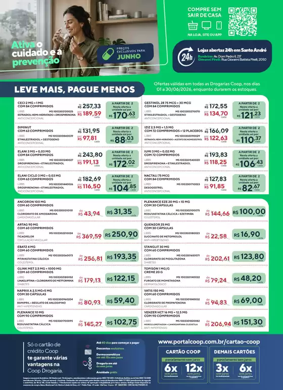 Catálogo Coop | Coop Drogaria Medicamentos com Receita 01 a 30.06 | 2026-06-01T00:00:00.000Z - 2026-06-30T00:00:00.000Z