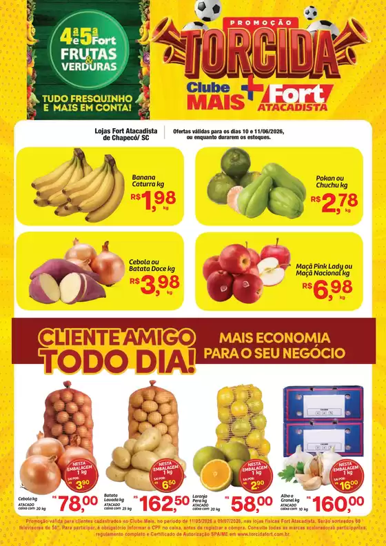 Catálogo Fort Atacadista | SC Fort FLV 4 e 5 10 e 11 JUN 26 Chapeco | 2026-06-10T00:00:00.000Z - 2026-06-11T00:00:00.000Z