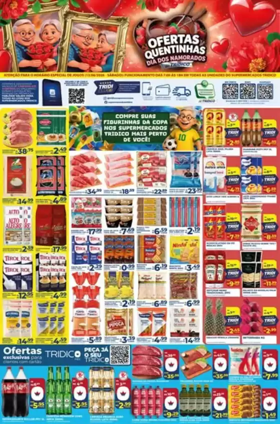 Catálogo Supermercados Tridico | Dia dos Namorados | 2026-06-11T00:00:00.000Z - 2026-06-14T00:00:00.000Z