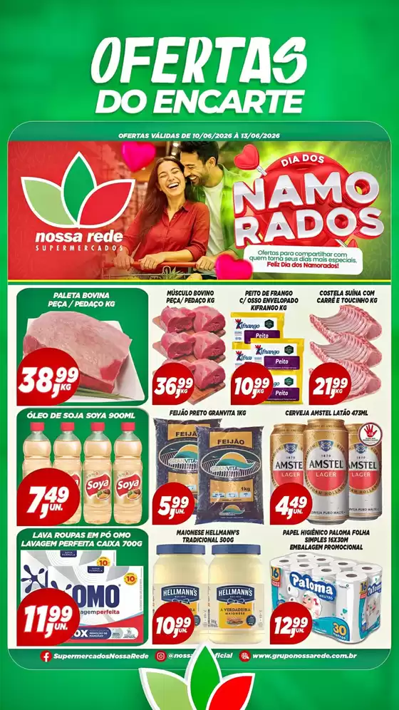 Catálogo Nossa Rede Supermercados | Ofertas Do Encarte | 2026-06-11T00:00:00.000Z - 2026-06-13T00:00:00.000Z