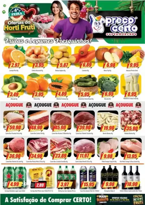 Catálogo Preço Certo | Ofertas de Horti Fruti | 2026-06-11T00:00:00.000Z - 2026-06-11T00:00:00.000Z