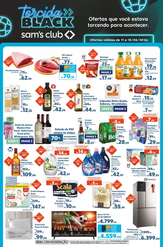 Catálogo Sam's Club | OFERTAS HARD SELL BLACK | 2026-06-11T00:00:00.000Z - 2026-06-15T00:00:00.000Z