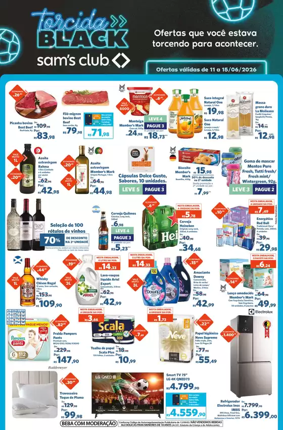 Catálogo Sam's Club | Novas ofertas para descobrir | 2026-06-11T00:00:00.000Z - 2026-06-15T00:00:00.000Z