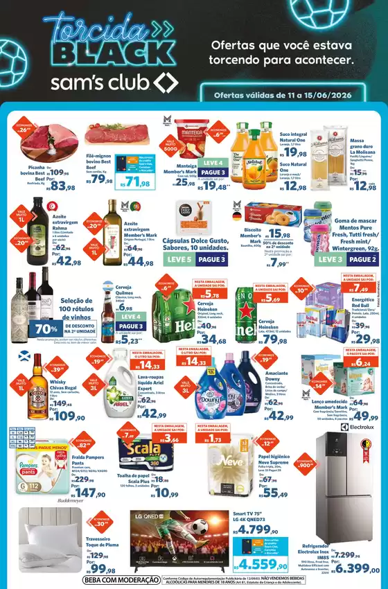 Catálogo Sam's Club | Promoções especiais em andamento | 2026-06-11T00:00:00.000Z - 2026-06-15T00:00:00.000Z