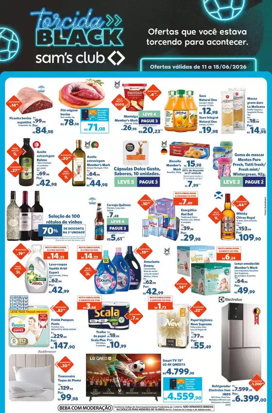 Catálogo Sam's Club | Nossas melhores ofertas para você | 2026-06-11T00:00:00.000Z - 2026-06-15T00:00:00.000Z