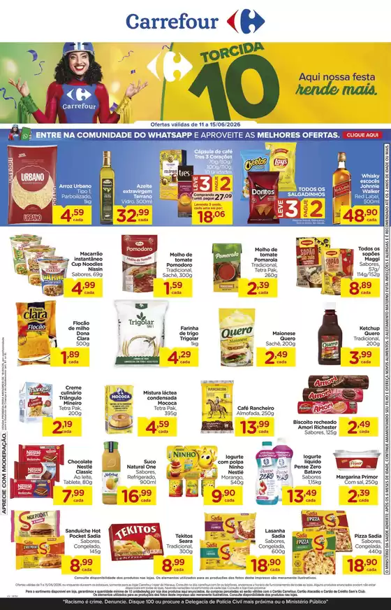 Catálogo Carrefour em Iranduba | Ofertas especiais para você | 2026-06-11T00:00:00.000Z - 2026-06-15T00:00:00.000Z