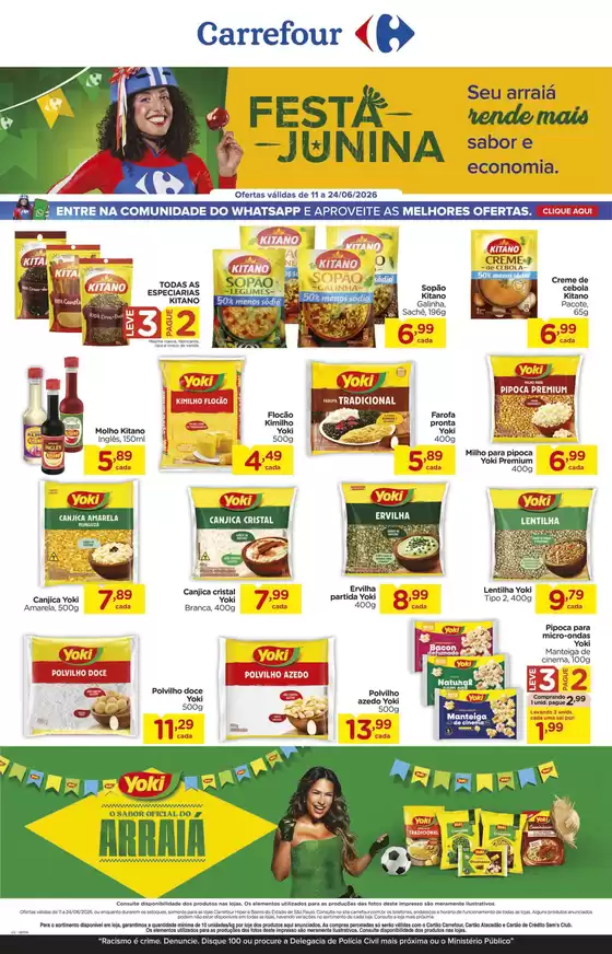 Catálogo Carrefour Bairro | LÂMINA ESPECIAL JUNINA | 2026-06-11T00:00:00.000Z - 2026-06-24T00:00:00.000Z