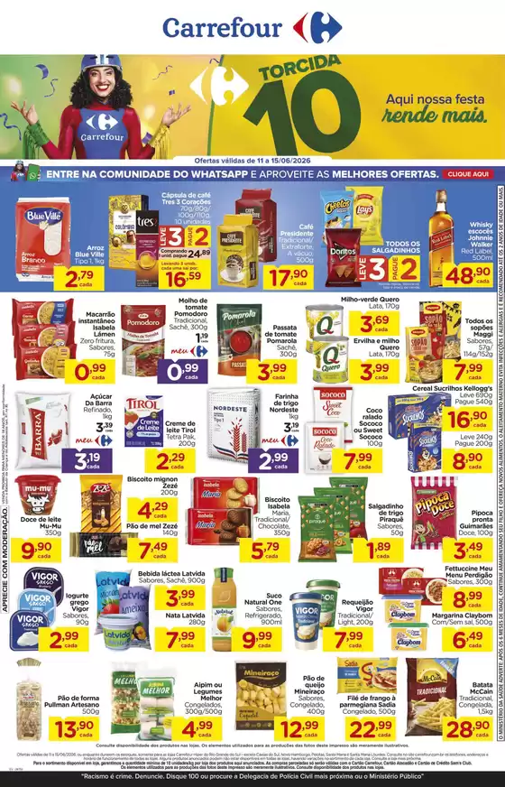 Catálogo Carrefour | Melhores ofertas para compradores econômicos | 2026-06-11T00:00:00.000Z - 2026-06-15T00:00:00.000Z