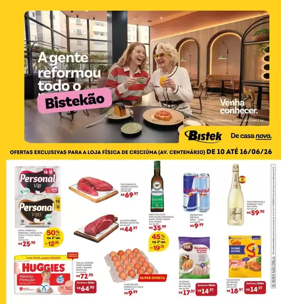 Catálogo Bistek Supermercados | Nossas melhores ofertas para você | 2026-06-10T00:00:00.000Z - 2026-06-16T00:00:00.000Z
