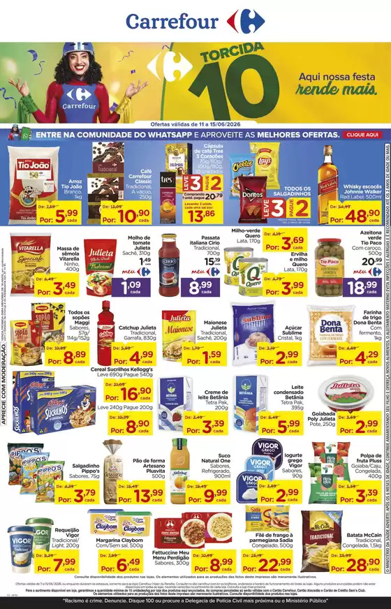 Catálogo Carrefour em Urupema | Ampla seleção de ofertas | 2026-06-11T00:00:00.000Z - 2026-06-15T00:00:00.000Z