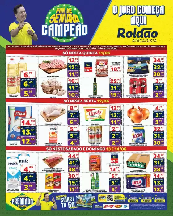 Catálogo Roldão | Ofertas especiais atraentes para todos | 2026-06-11T00:00:00.000Z - 2026-06-14T00:00:00.000Z