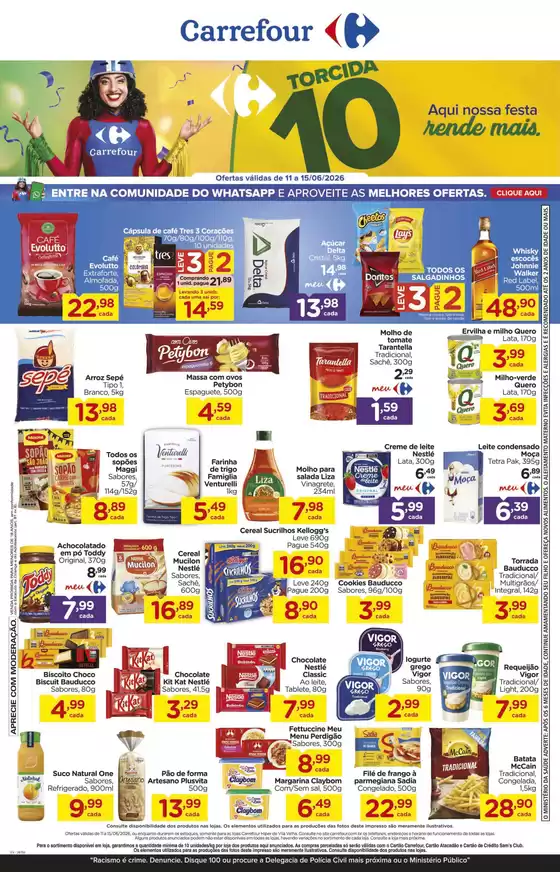 Catálogo Carrefour | Ótima oferta para caçadores de pechinchas | 2026-06-11T00:00:00.000Z - 2026-06-15T00:00:00.000Z