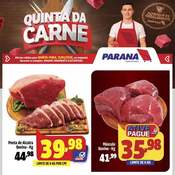 Catálogo Paraná Supermercados | Grandes descontos em produtos selecionados | 2026-06-11T00:00:00.000Z - 2026-06-11T00:00:00.000Z