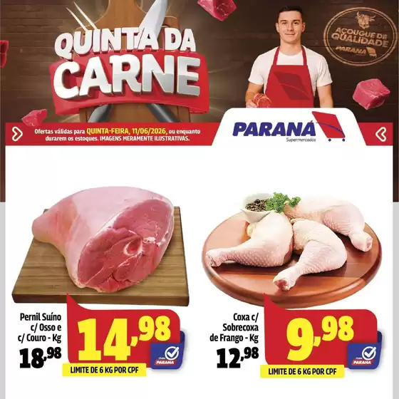 Catálogo Paraná Supermercados | Melhores ofertas para todos os caçadores de pechinchas | 2026-06-11T00:00:00.000Z - 2026-06-11T00:00:00.000Z