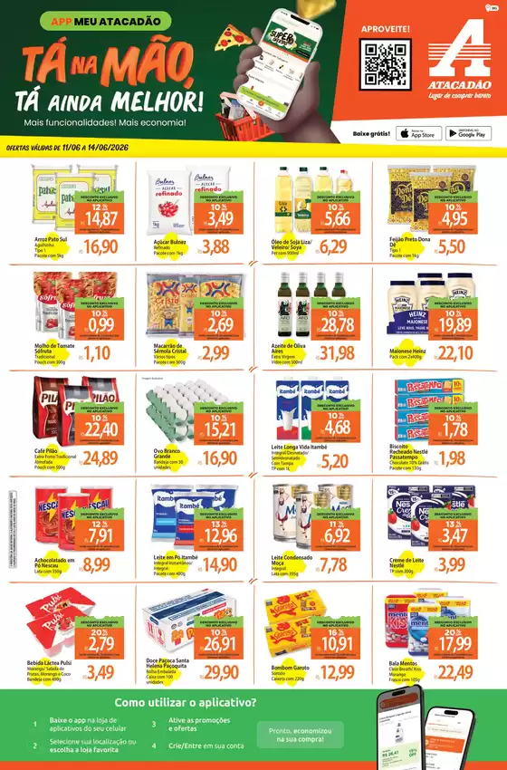 Catálogo Atacadão | Atacadão - App Meu Atacadão | 2026-06-11T00:00:00.000Z - 2026-06-14T00:00:00.000Z