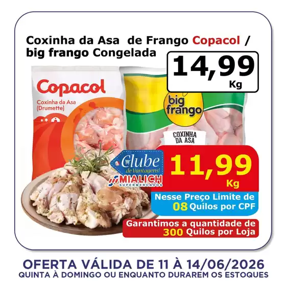 Catálogo Mialich Supermercados | Encarte Mialich Supermercados | 2026-06-11T00:00:00.000Z - 2026-06-14T00:00:00.000Z
