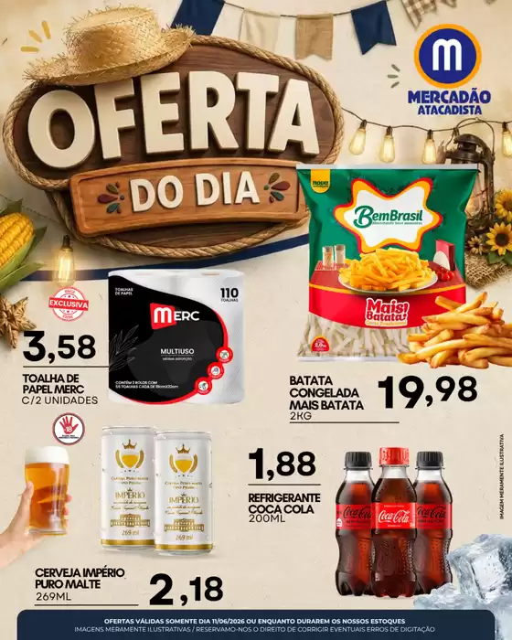 Catálogo Mercadão Atacadista | Ofertas do Dia | 2026-06-11T00:00:00.000Z - 2026-06-11T00:00:00.000Z