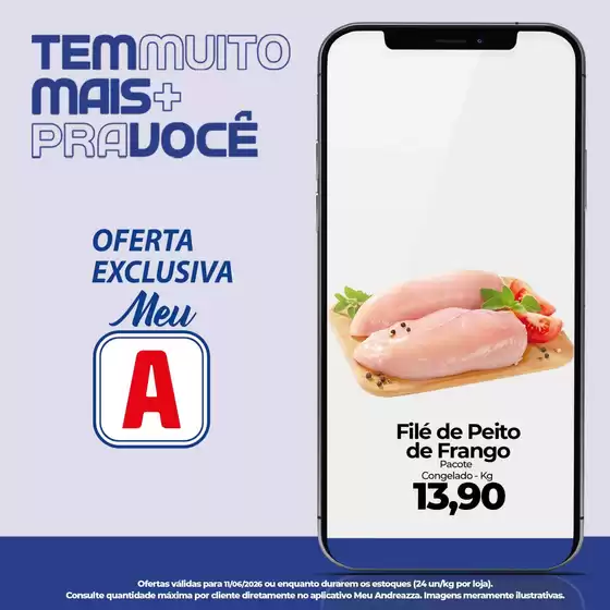 Catálogo Supermercados Andreazza | Pechinchas e ofertas atuais | 2026-06-11T00:00:00.000Z - 2026-06-11T00:00:00.000Z