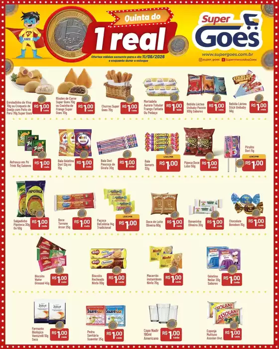 Catálogo Supermercados Goes | Ofertas especiais atraentes para todos | 2026-06-11T00:00:00.000Z - 2026-06-11T00:00:00.000Z