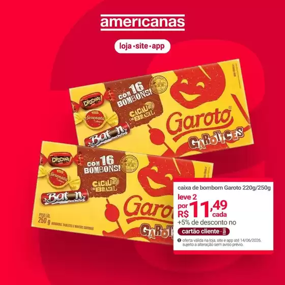 Catálogo Lojas Americanas | Economize agora com nossas ofertas | 2026-06-11T00:00:00.000Z - 2026-06-14T00:00:00.000Z
