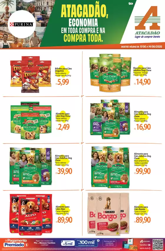 Catálogo Atacadão em Caraguatatuba | Atacadão - Pet Shop | 2026-06-11T00:00:00.000Z - 2026-06-14T00:00:00.000Z