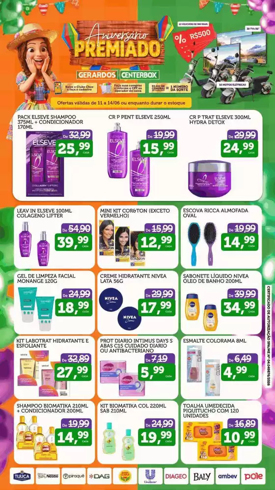 Catálogo CenterBox | Melhores ofertas para todos os clientes | 2026-06-11T00:00:00.000Z - 2026-06-14T00:00:00.000Z