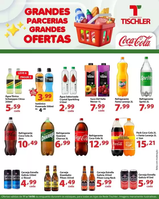 Catálogo Supermercados Tischler | Ofertas e promoções atuais | 2026-06-11T00:00:00.000Z - 2026-06-14T00:00:00.000Z