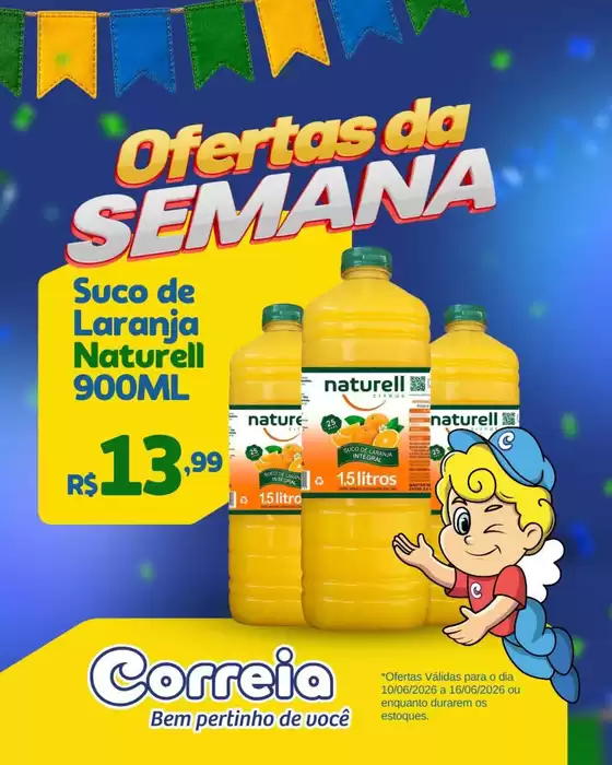 Catálogo Supermercados Correia | Encarte Supermercados Correia | 2026-06-10T00:00:00.000Z - 2026-06-16T00:00:00.000Z