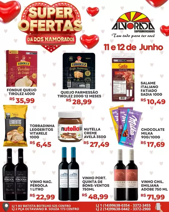 Catálogo Alvorada Supermercados | Encarte Alvorada Supermercados | 2026-06-11T00:00:00.000Z - 2026-06-12T00:00:00.000Z