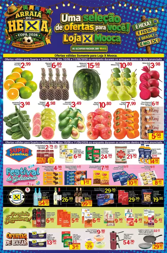 Catálogo X Supermercados | Pechinchas e ofertas atuais | 2026-06-10T00:00:00.000Z - 2026-06-11T00:00:00.000Z