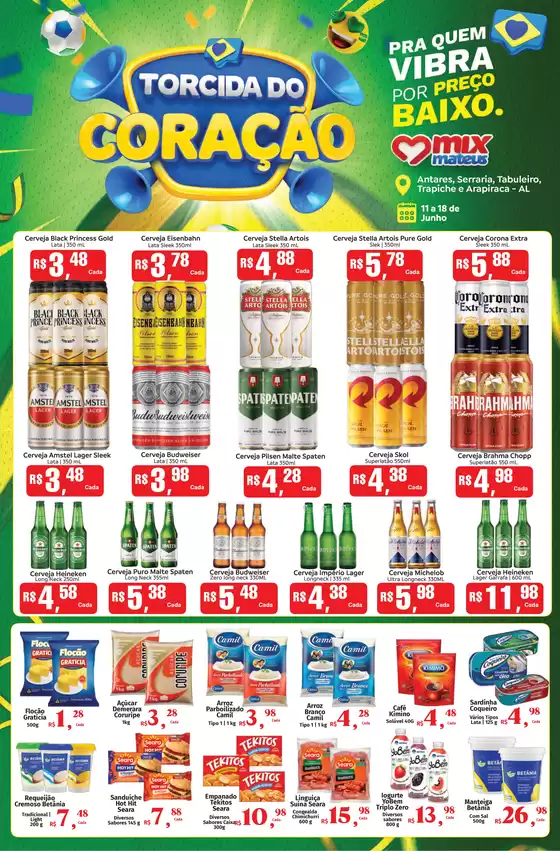 Catálogo Supermercados Mateus | Revista Copa Do Mundo | 2026-06-11T00:00:00.000Z - 2026-06-18T00:00:00.000Z