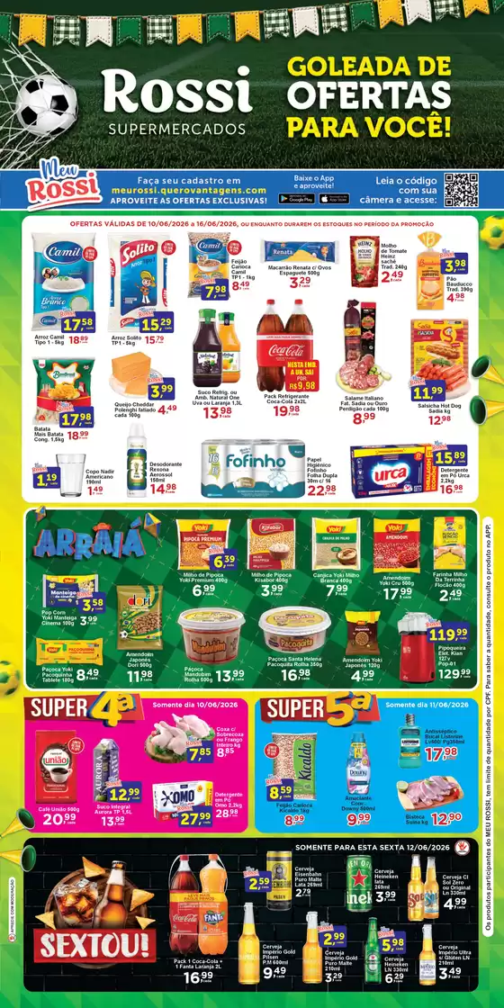 Catálogo Rossi Supermercados | Oferta Semanal | 2026-06-11T00:00:00.000Z - 2026-06-16T00:00:00.000Z