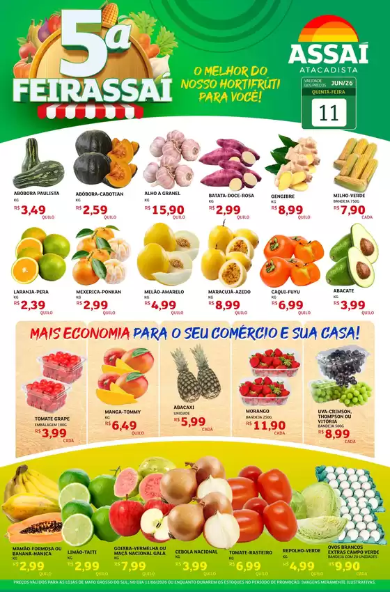 Catálogo Assaí Atacadista | Encarte Assaí Atacadista 47897 | 2026-06-11T00:00:00.000Z - 2026-06-11T00:00:00.000Z