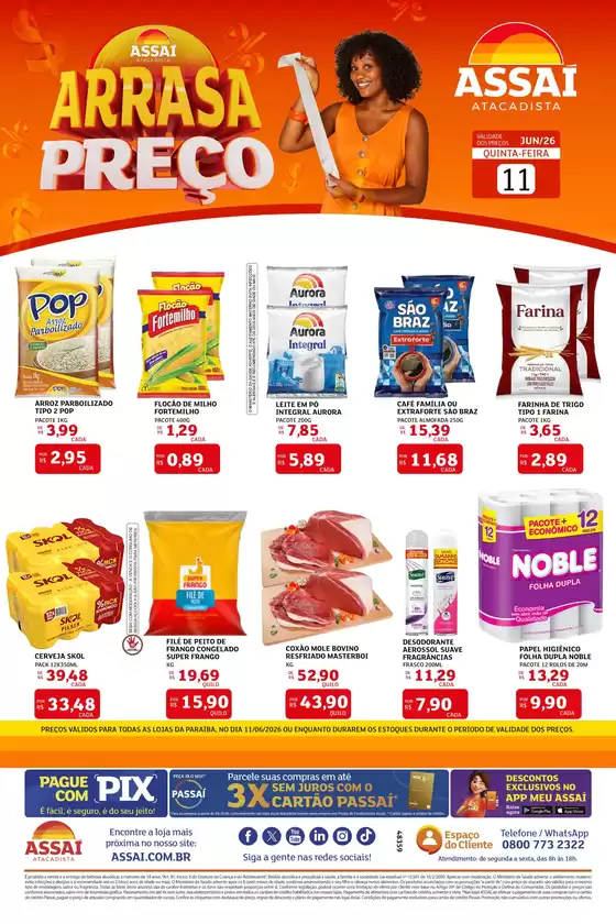 Catálogo Assaí Atacadista | Encarte Assaí Atacadista 48359-562 | 2026-06-11T00:00:00.000Z - 2026-06-11T00:00:00.000Z