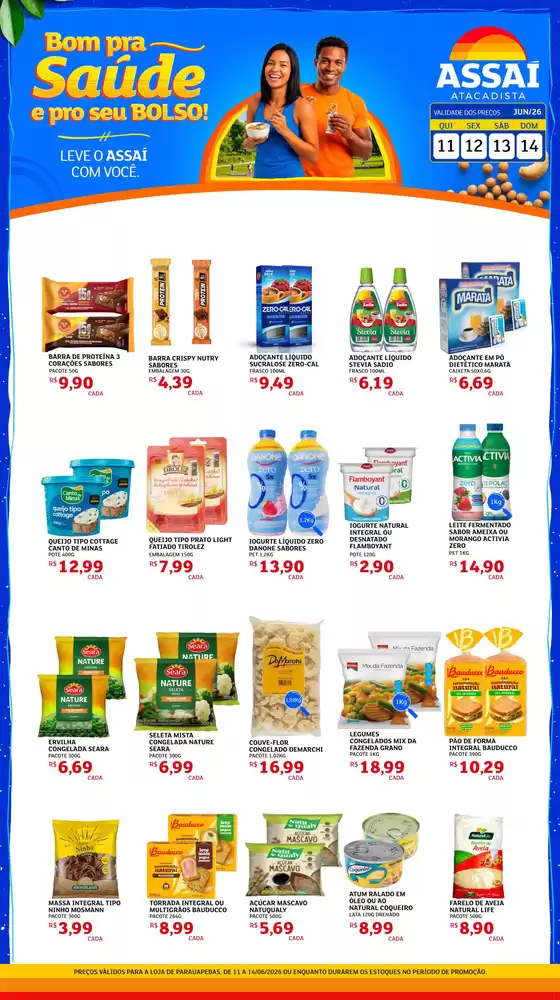 Catálogo Assaí Atacadista | Encarte Assaí Atacadista 48329-64 | 2026-06-11T00:00:00.000Z - 2026-06-14T00:00:00.000Z