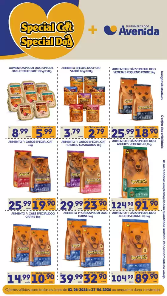 Catálogo Supermercados Avenida | Grandes descontos em produtos selecionados | 2026-06-01T00:00:00.000Z - 2026-06-17T00:00:00.000Z