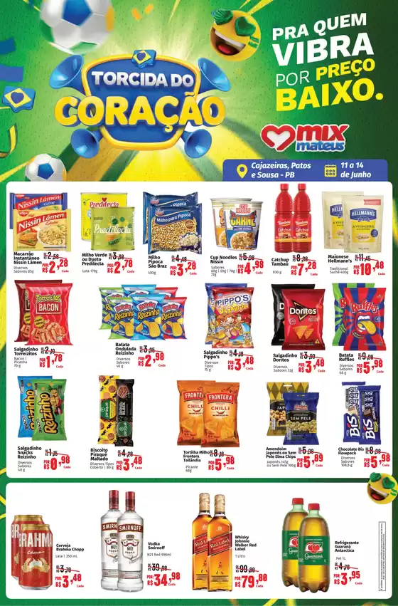Catálogo Supermercados Mateus em Cajazeiras | Revista Copa Do Mundo | 2026-06-11T00:00:00.000Z - 2026-06-18T00:00:00.000Z