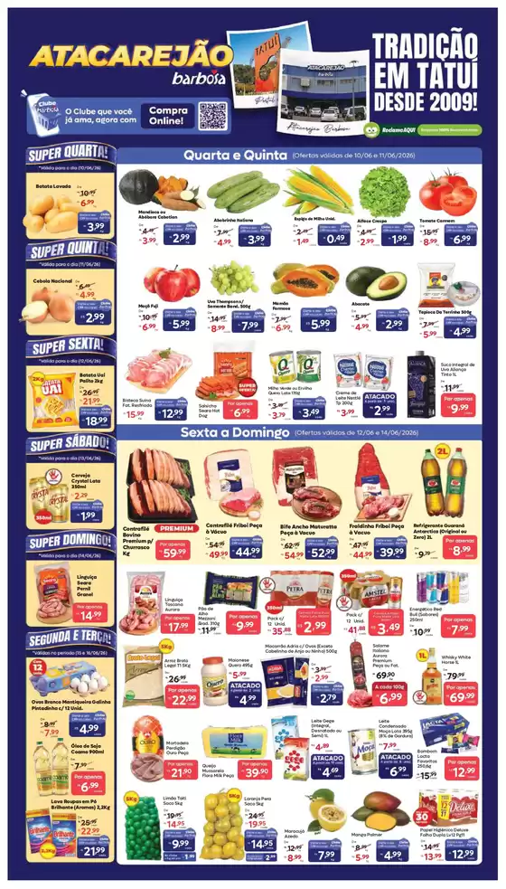 Catálogo Barbosa Supermercados | Ofertas Exclusivas Para A Loja Atacarejão | 2026-06-11T00:00:00.000Z - 2026-06-16T00:00:00.000Z