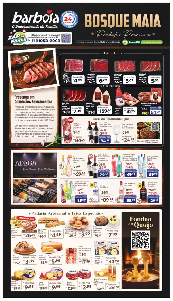 Catálogo Barbosa Supermercados | Ofertas Exclusivas Para A Loja Bosque Maia | 2026-06-11T00:00:00.000Z - 2026-06-23T00:00:00.000Z