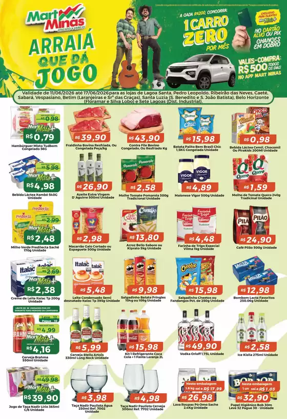 Catálogo Mart Minas | Nossas melhores ofertas para você | 2026-06-11T00:00:00.000Z - 2026-06-17T00:00:00.000Z