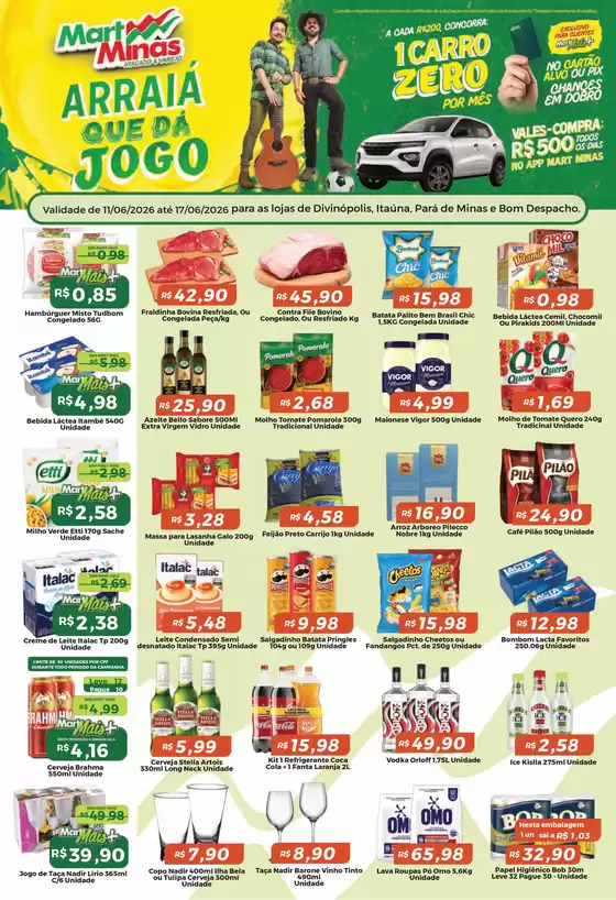 Catálogo Mart Minas | 285 DivinopolisItaunaPara de MinasBom Despacho 12 | 2026-06-11T00:00:00.000Z - 2026-06-17T00:00:00.000Z